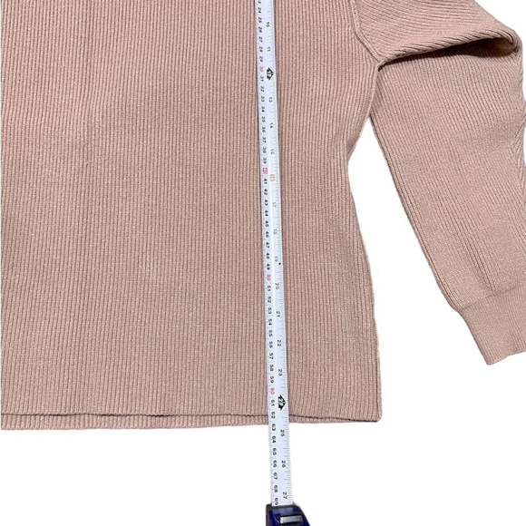 Free People Knit Turtleneck Sweater - Dusty Rose - Picture 12 of 13